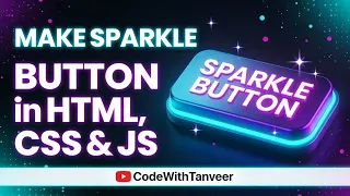 Create THIS Sparkle Button Effect in Just 5 Minutes HTML CSS JavaScript