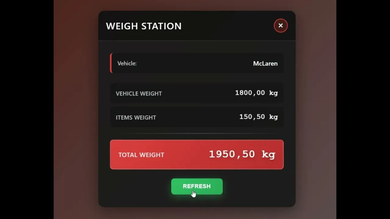 [ESX/QB ]Vehicle Weigh Station