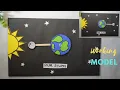 Solar And Lunar eclipse working model eclipse model for school project Eclipse spin wheel