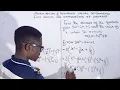 How to find the value of a quadratic function using the completing of squares