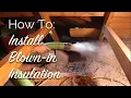 How To Install Blown-In Insulation