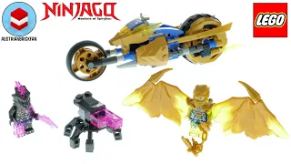 LEGO Ninjago 71768 Jay's Golden Dragon Motorbike Speed Build