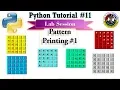 Pattern Printing Python Tutorial Loop Nested Loop