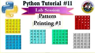 Pattern Printing Python Tutorial Loop Nested Loop