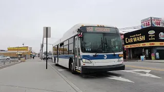 MTA NYCT on the Q58 to Ridgewood at Fresh Pond Road Metropolitan Avenue