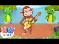 Lagu The Happy Song for kids | Nursery Rhymes - HeyKids