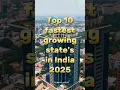 Download Lagu Top 10 fastest growing State's in India 2025 #top10 #fastestgrowing #growing #telangana #karnataka