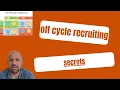 Off cycle from banking to private equity