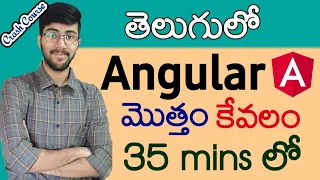 Angular full course in telugu in 35 minutes Complete Angular js course Vamsi Bhavani