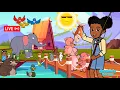 Gracie s Corner LIVE Wheels on the Bus Veggie Dance More Fun Kids Songs Nursery Rhymes
