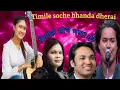Download Lagu तिमीले सोचे भन्दा धेरै कभर सोङ्,/ Timle soche bhanda dherai cover video prabin bedwal/ Rachana Rimal