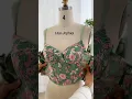 Download Lagu Making a corset V neck floral embroidery midi dress #dress #sewing #prom #fashion #wedding #gown