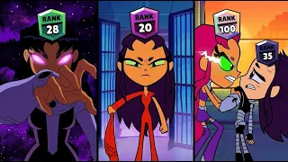 Teen Titans Go! "Power Up!" All Starfire vs. Blackfire Episodes Full😱❤️🔥