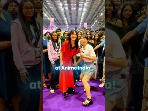 Japanese singer sang in Hindi at Anime India in Mumbai 🇮🇳