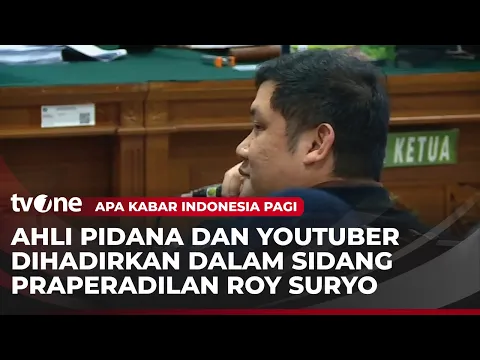 Sidang Praperadilan Roy Suryo Hadirkan Tiga Orang Saksi
