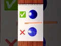 Right and Wrong Shading Techniques Use Ballpen