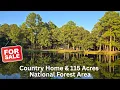 Country Home Pond 115 Acres Shop National Forest Area - FOR SALE