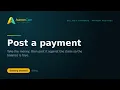 AureonCare Record a Payment and Post It to a Claim