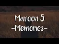 Lagu Maroon 5 - Memories || Lyrics music video