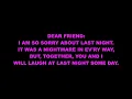 "Vanilla Ice Cream" from She Loves Me - Karaoke Track with Lyrics