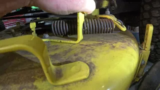 John Deere STX30 Blade Belt Routing Diagram
