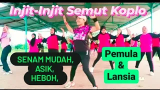 asik banget injit injit semut koplo senam kreasi