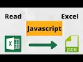 Excel Macros with JavaScript Node JS - Read Excel File to JSON convert excel file into JSON
