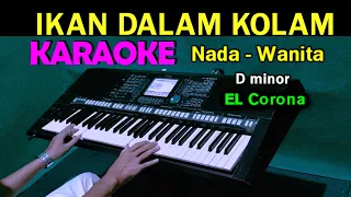 ikan dalam kolam karaoke nada wanita
