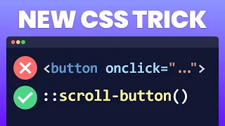 CSS ONLY Carousel Learn scroll-button in 9 Minutes