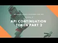 Session 15 Designing an API Continuation Token for our PHP Symfony 4 Chat API Part 2