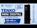 TENKO MINI DIGITAL Electric Boiler - Digital Control for 30 45 m Modern Electric Heating
