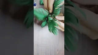 Easy Palm Tree From Paper Diy Paper Fake Plant 