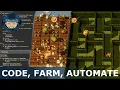 CODE FARM AUTOMATE The Farmer Was Replaced - Programming a Drone Game