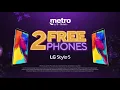 Metro by T-Mobile 2 phones and one tablet is free