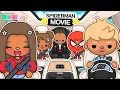 WE WENT TO SEE SPIDERMAN BRAND NEW DAY EP 37 Toca Life World Family Roleplay