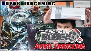 bye bye arcade block april unboxing