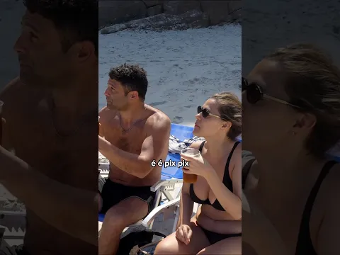 LEVEI CALOTE DE DOIS ARGENTINOS NA PRAIA!