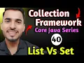 Collection Framework List Vs Set Core Java Series