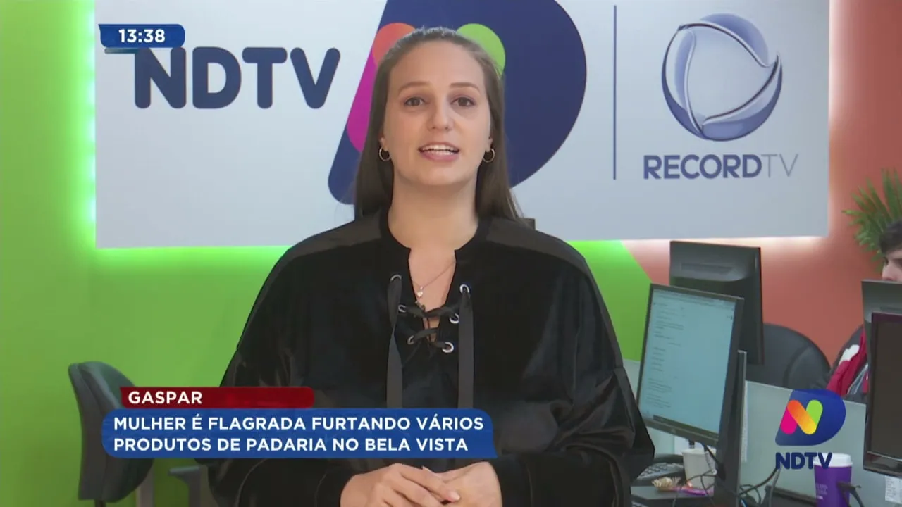 Gaspar: mulher é flagrada furtando vários produtos de padaria no Bela Vista