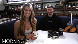 Morning Routine as a Couple Living on a 30 ft sailboat | Morning Rituals