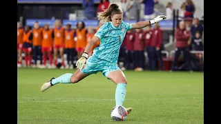 Alyssa Naeher s penalty heroics USWNT vs Canada 2024 SheBelieves Cup Final April 9 2024