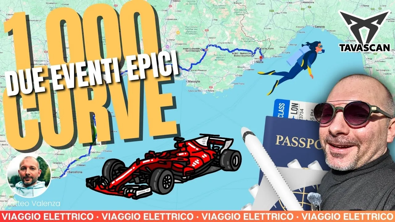 Il Viaggio Elettrico Più EPICO Mai Fatto con CUPRA Tavascan