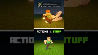 Minecraft Animations Actions Stuff 1 4 Bedrock vs Fresh Animations Java