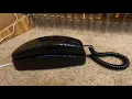 AT T 210M Corded Trimline Telephone in Black Initial Checkout