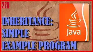 JAVA Simple Inheritance example OOP