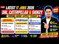 Latest IT Jobs 2024 2025 2026 for java developer DHL Caterpillar Signzy Hiring Apply Now
