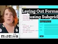 Laying out Forms using Subgrid