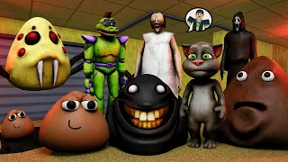 ALAMAK!! Anomali Pou Kembali & Semua Karakter Morph Terbaru 🗿💀🗿 | SCP Morph Indonesia