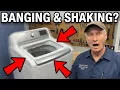 Washer Shaking Banging During Spin Replace Suspension Rods Amana Whirlpool More