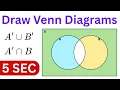 Simple Trick To Draw Venn Diagram